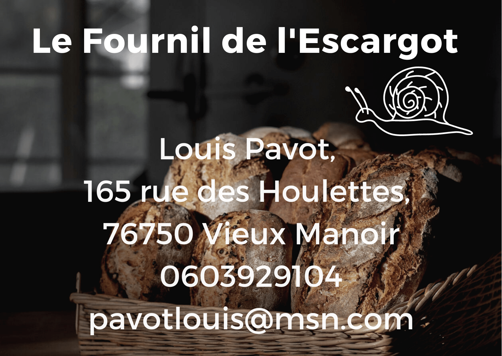 Le fournil de l’Escargot